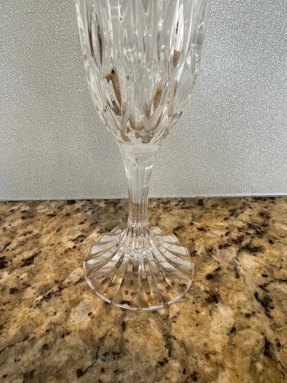 Fluted Champagne Glass Durand by Cristal D’Arques